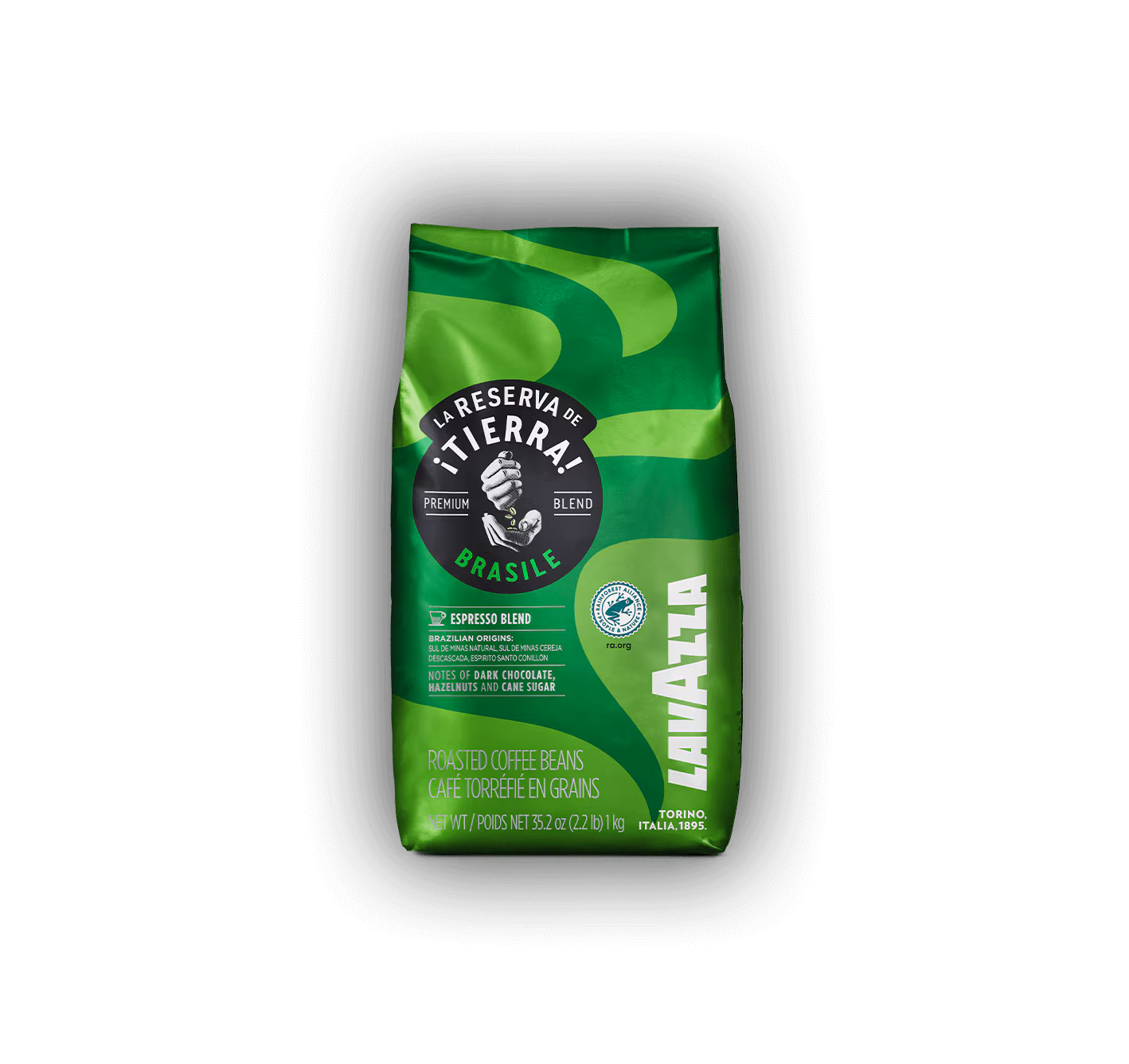 Lavazza La Reserva de ¡Tierra! Brasile Blend Espresso - Coffee Beans 1k