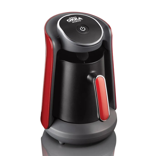 Arzum OKKA Minio Turkish Coffee Machine - Black & red