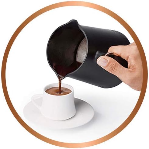 Arzum OKKA Minio Turkish Coffee Machine - Black & Gold