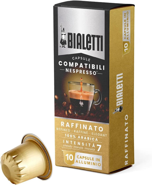Bialetti Raffinato Coffee Capsules - 10 Capsules