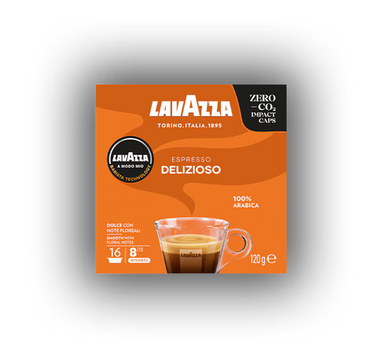Lavazza A Modo Mio Delizioso Capsules - 16 Capsules