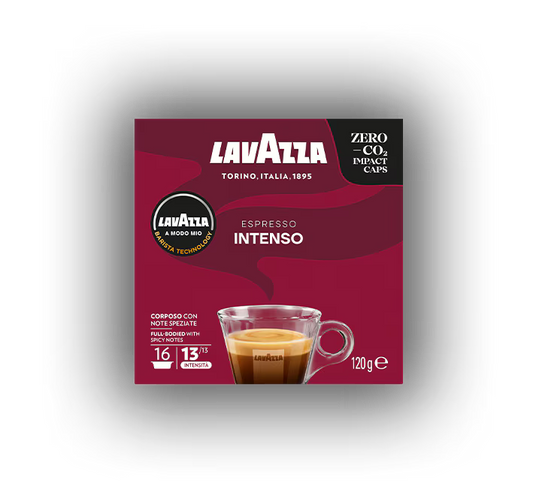 Lavazza A Modo Mio Intenso Capsules – 16 Capsules