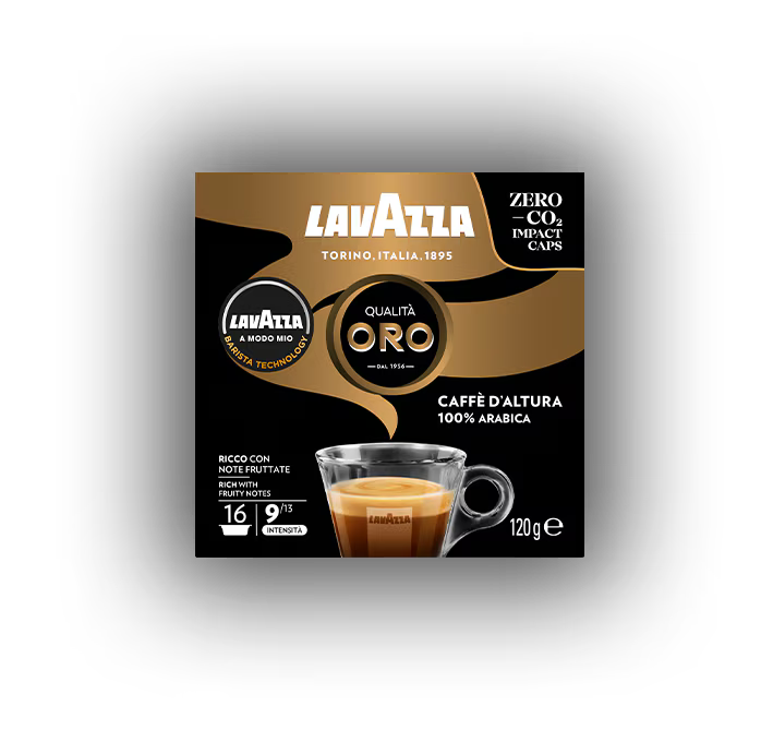 Lavazza A Modo Mio Qualità Oro – Mountain Grown Capsules - 16 Capsules