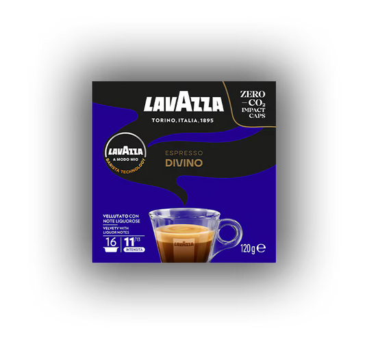 Lavazza A Modo Mio Divino Capsules – 16 Capsules