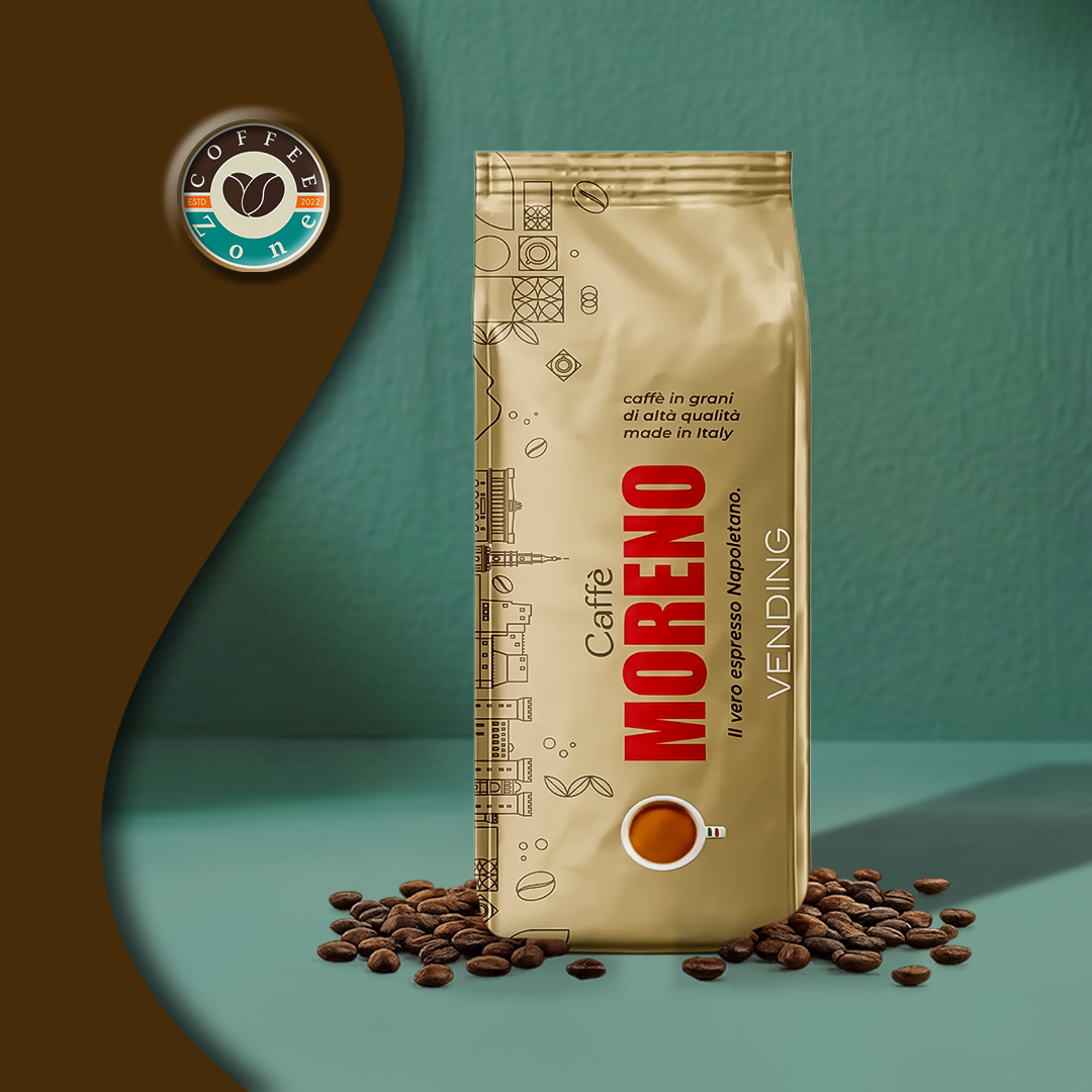 Caffè Moreno Vending Premium Premium Blend Whole Bean Coffee - 1 kg Pack