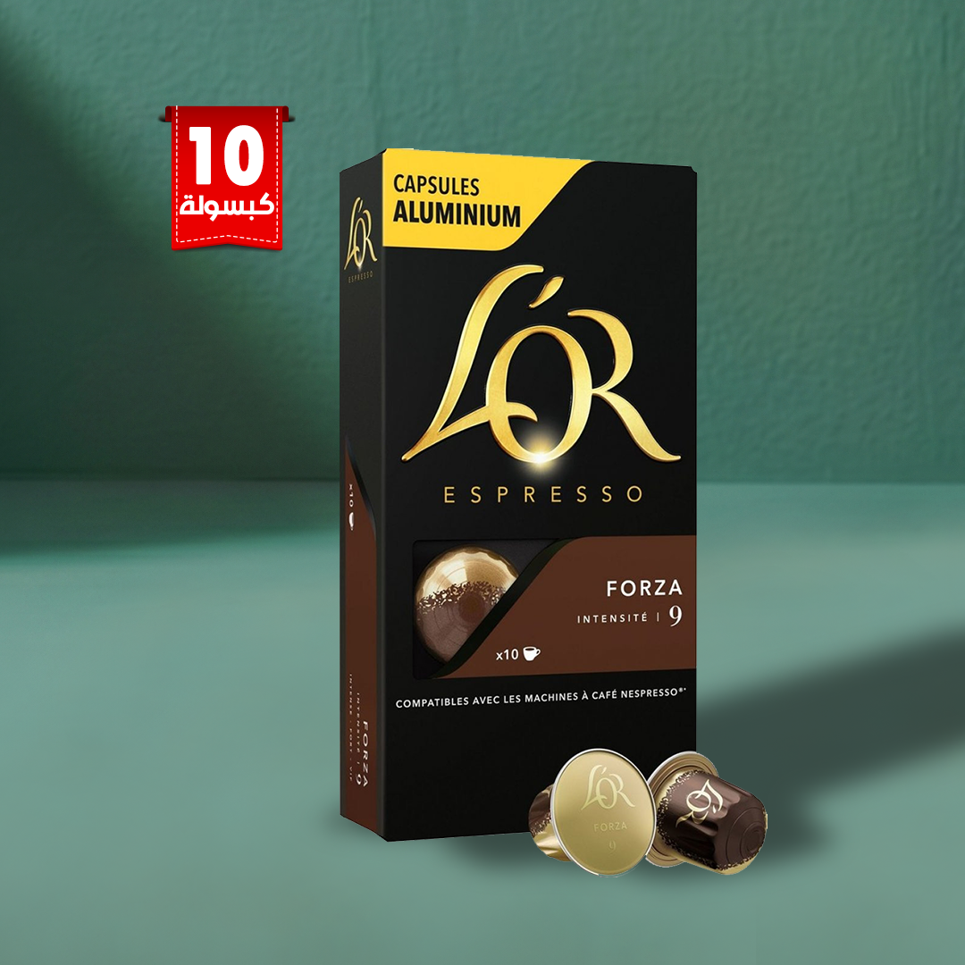 L'OR Coffee L'OR FORZA Capsule - 1 Pack of 10 Capsules