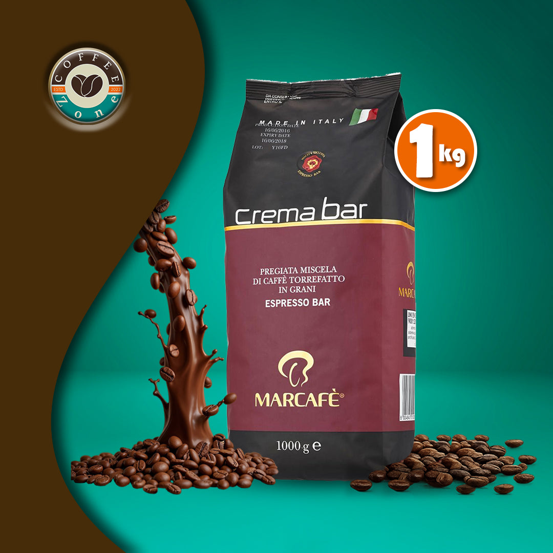 Mar Café CREMA BAR Whole Beans Coffee 1Kg