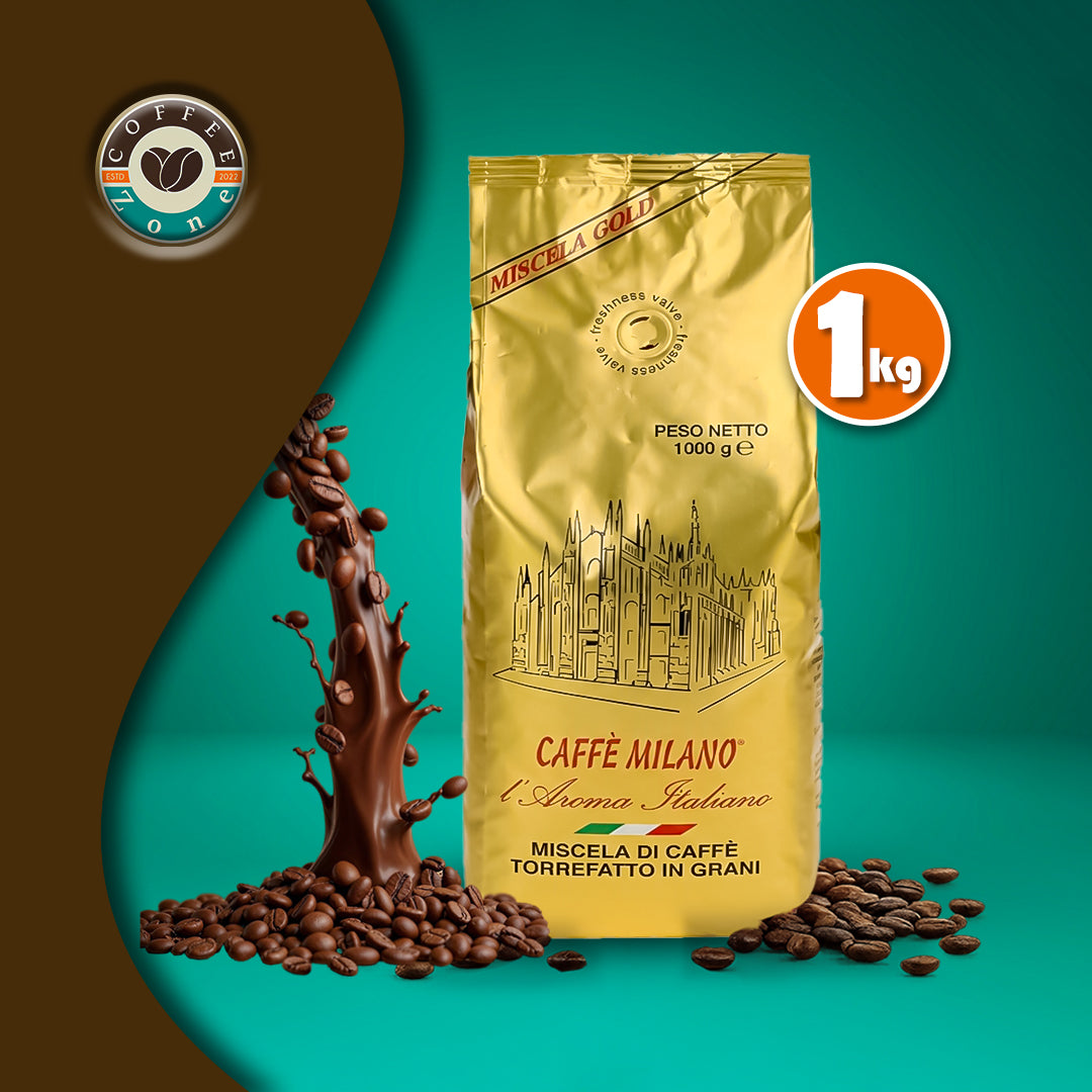 Caffe Milano Coffee beans Miscela Gold - 1Kg