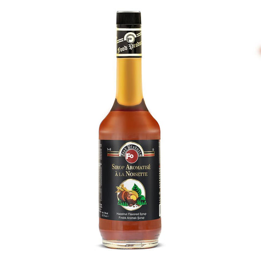 Hazelnut Flavored Cocktail Syrup 700ml