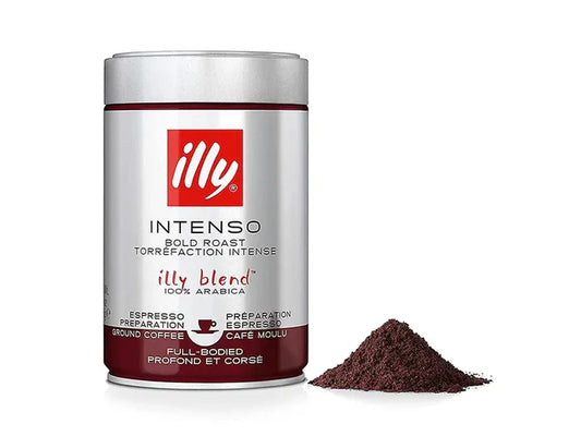 illy Intenso Bold Roast Ground Espresso Coffee 250g