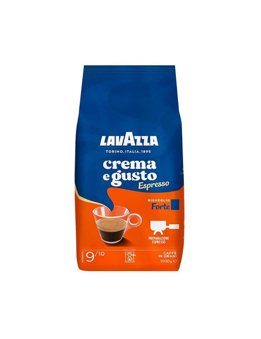 Lavazza Espresso Crema e Gusto Forte Whole Beans Coffee 1Kg