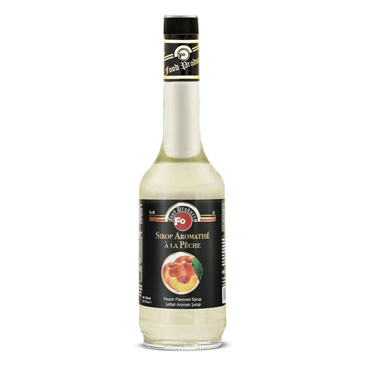 Peach Flavored Cocktail Syrup 700ml - Transparent