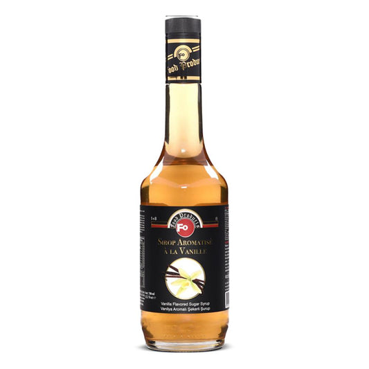 Vanilla Flavored Cocktail Syrup 700ml- with Sugar