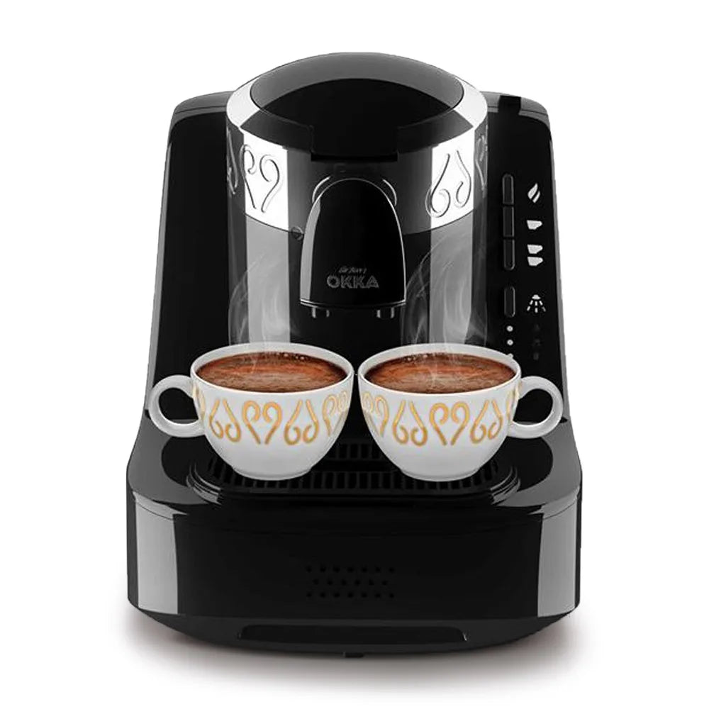 Arzum OKKA Automatic Turkish Coffee Machine - Black & Silver