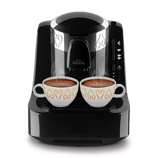 Arzum OKKA Automatic Turkish Coffee Machine - Black & Silver