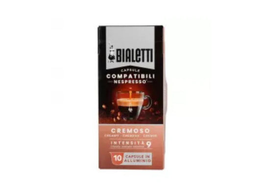 Bialetti Cremoso Coffee Capsules - 10 Cpasules