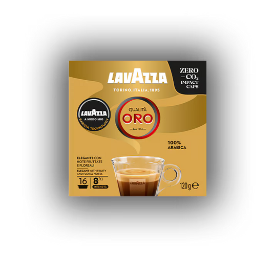 Lavazza A Modo Mio Qualità Oro Capsules - 16 Capsules