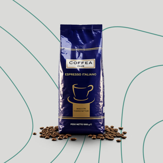 Coffea Club Blue Whole Beans Coffee 1Kg
