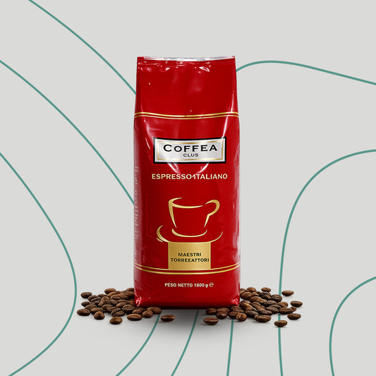 Coffea Club Red Whole Beans Coffee 1Kg