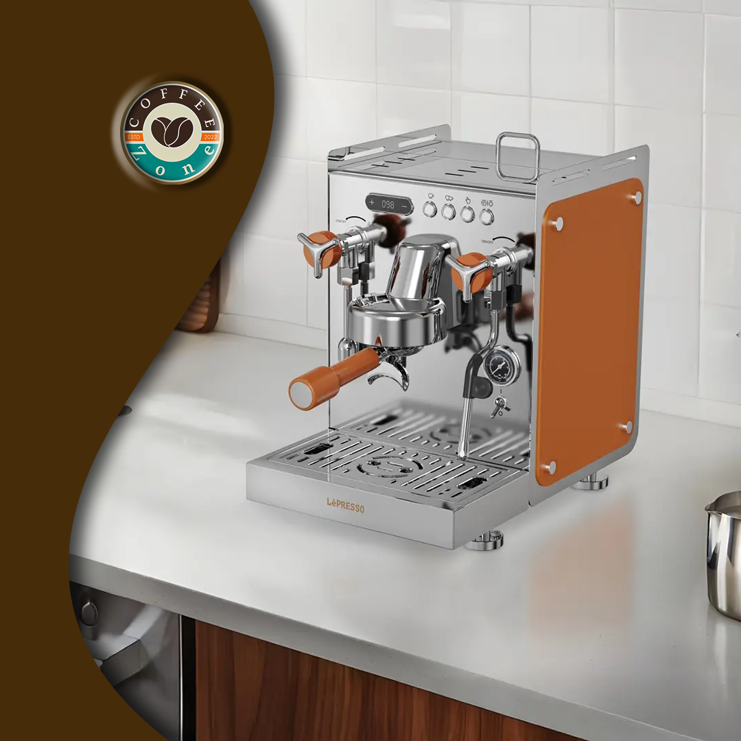 LePresso Commercial-Home Espresso Machine - Silver