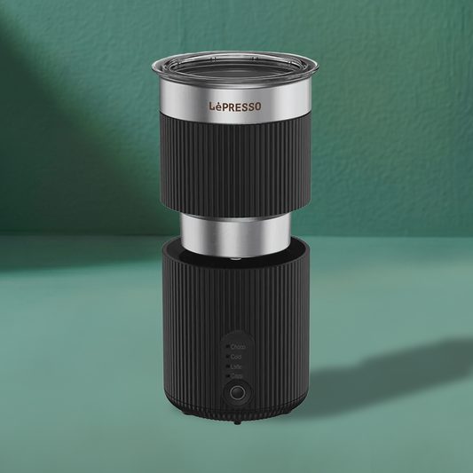 LePresso Foamflex Hot & Cold Milk Frother - Black