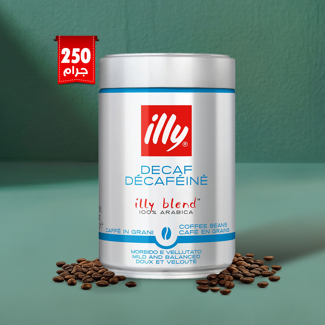 illy Decaffeinated Whole Beans Coffee 250g