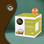 NESCAFÉ Dolce Gusto, Cappuccino Round & Silky – Box of 8+8 Pods/8 Servings