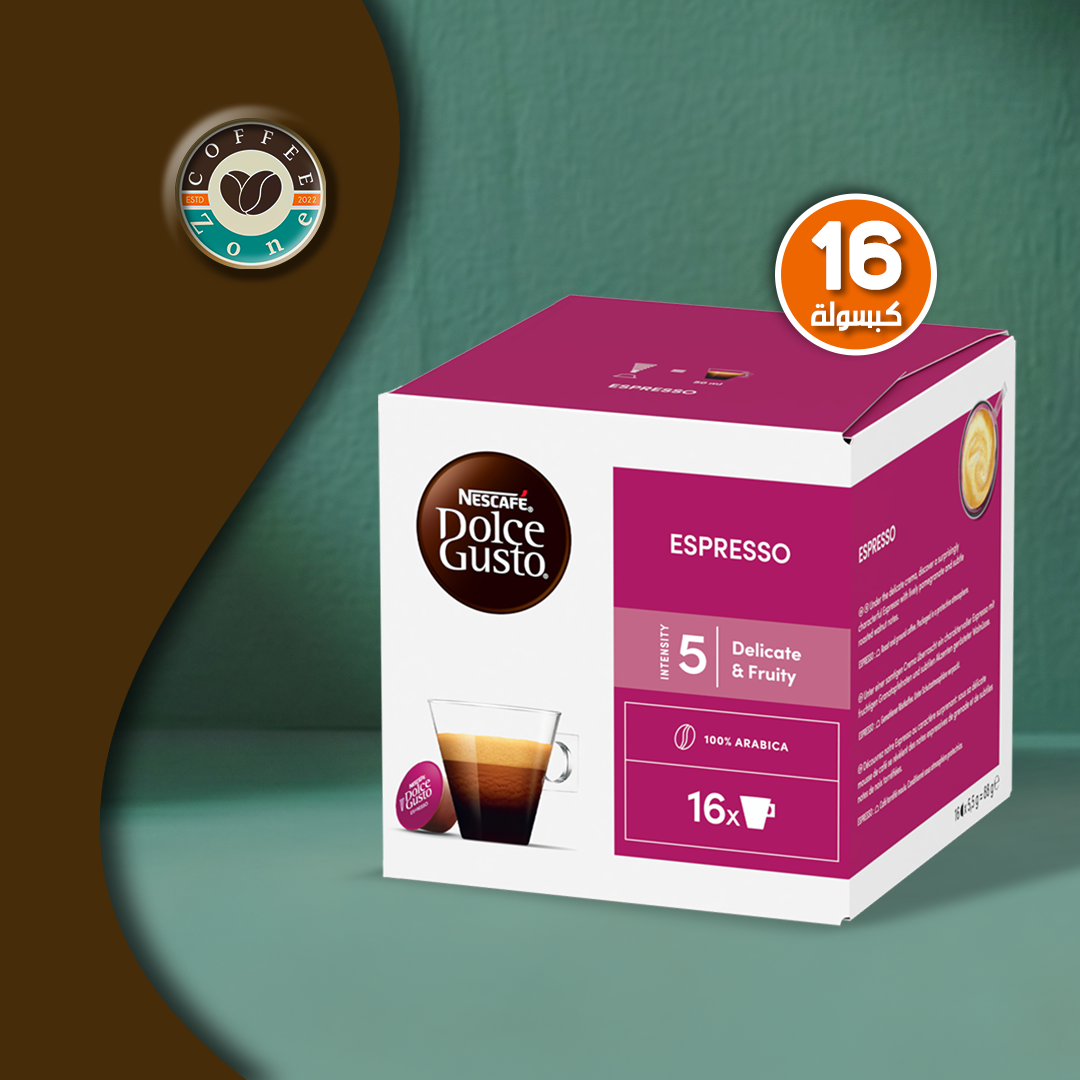 NESCAFÉ Dolce Gusto Capsules, Café Espresso – Box of 16 Pods/16 Servings