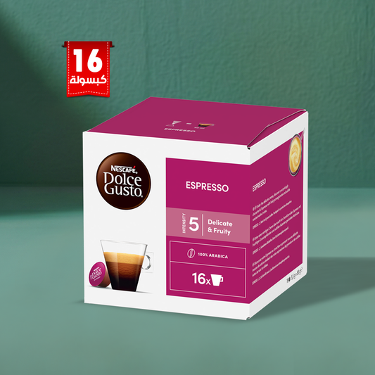 NESCAFÉ Dolce Gusto Capsules, Café Espresso – Box of 16 Pods/16 Servings