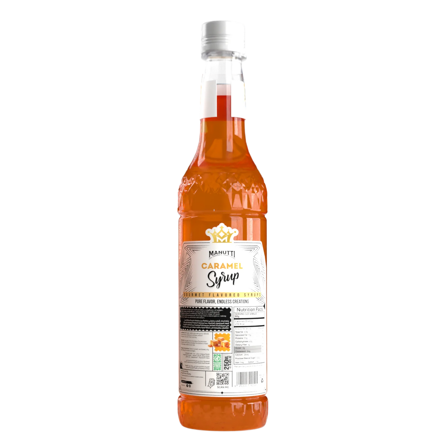 Manutti Caramel Syrup 350ml