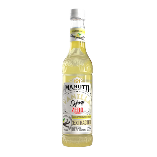 Manutti Vanilla Syrup Zero Sugar 350ml