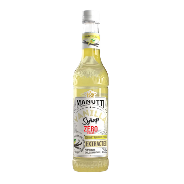 Manutti Vanilla Syrup Zero Sugar 350ml