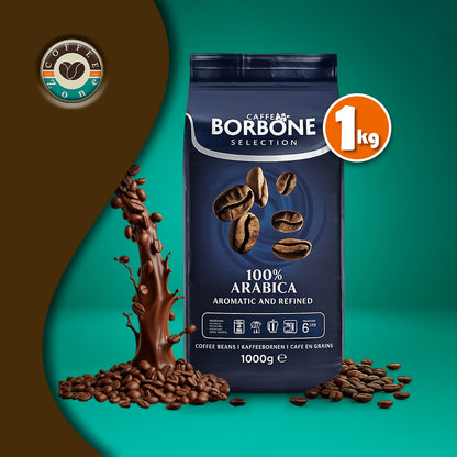 Borbone 100% Arabica Whole Beans Coffee 1kg