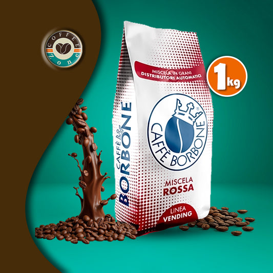 Borbone Vending RED blend Whole Beans Coffee 1Kg