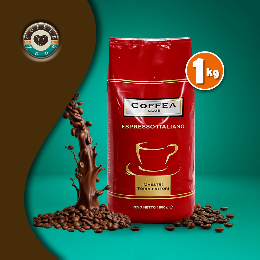 Coffea Club Red Whole Beans Coffee 1Kg