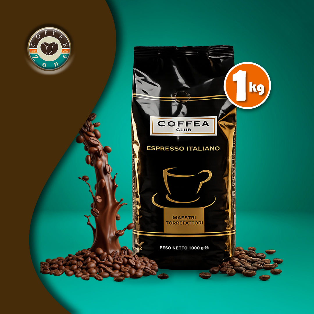 Coffea Club Black Whole Beans Coffee 1Kg