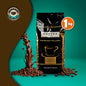 Coffea Club Black Whole Beans Coffee 1Kg