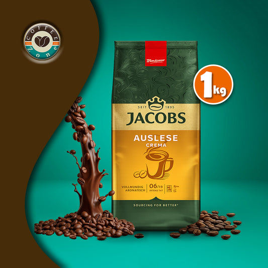 Jacobs Auslese Crema Coffee Beans 1kg