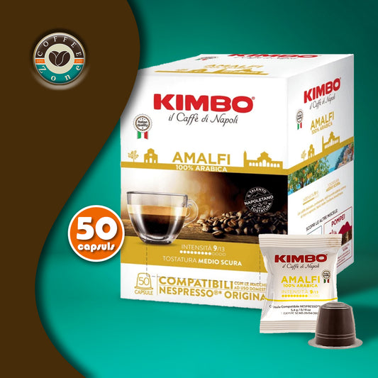 Kimbo Amalfi Coffee Capsules - 50 Capsules