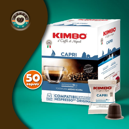 Kimbo Capri Coffee Capsules - 50 Capsules