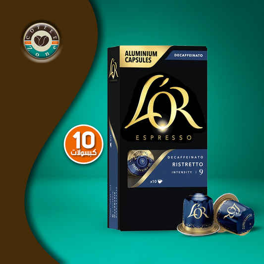 L'OR Coffee L'OR Ristretto Decaffeinato Capsule - 1 Pack of 10 Capsules