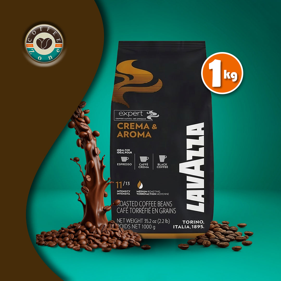 Lavazza Expert Crema E Aroma Whole Beans Coffee - 1 Kg