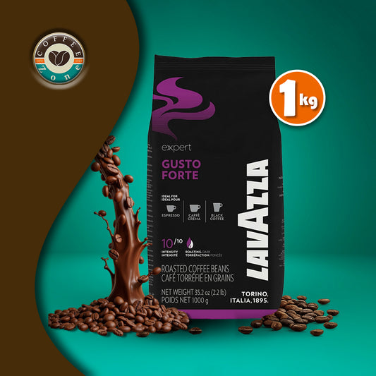 Lavazza Gusto Forte Whole Beans Coffee 1Kg