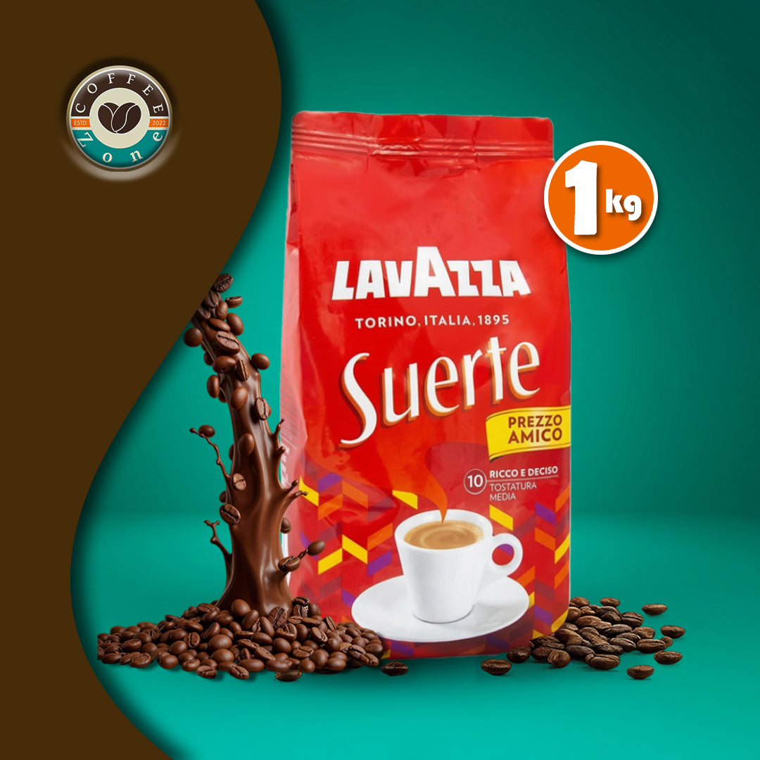 Lavazza Suerte Whole Beans Coffee 1 Kg