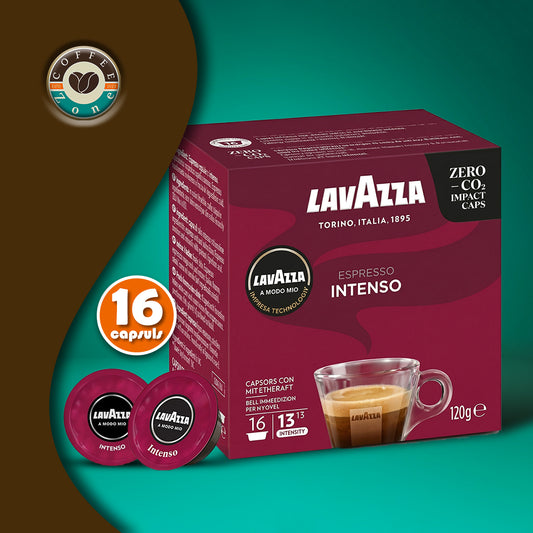 Lavazza A Modo Mio Intenso Capsules – 16 Capsules
