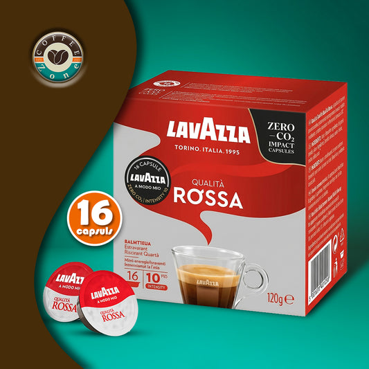 Lavazza A Modo Mio Qualità Rossa Capsules – 16 Capsules