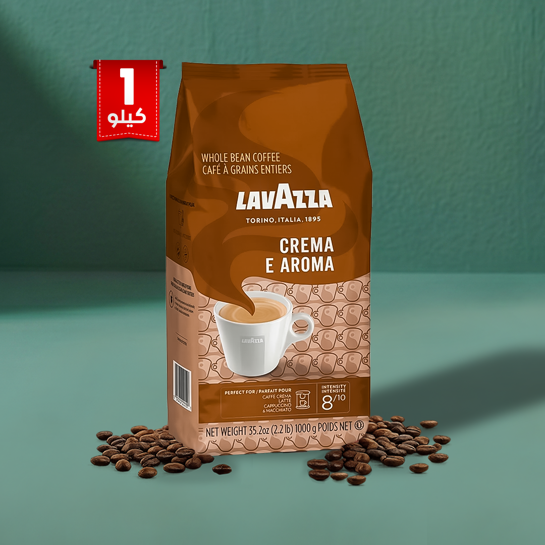 Lavazza Crema e Aroma Gold Whole Beans Coffee 1Kg