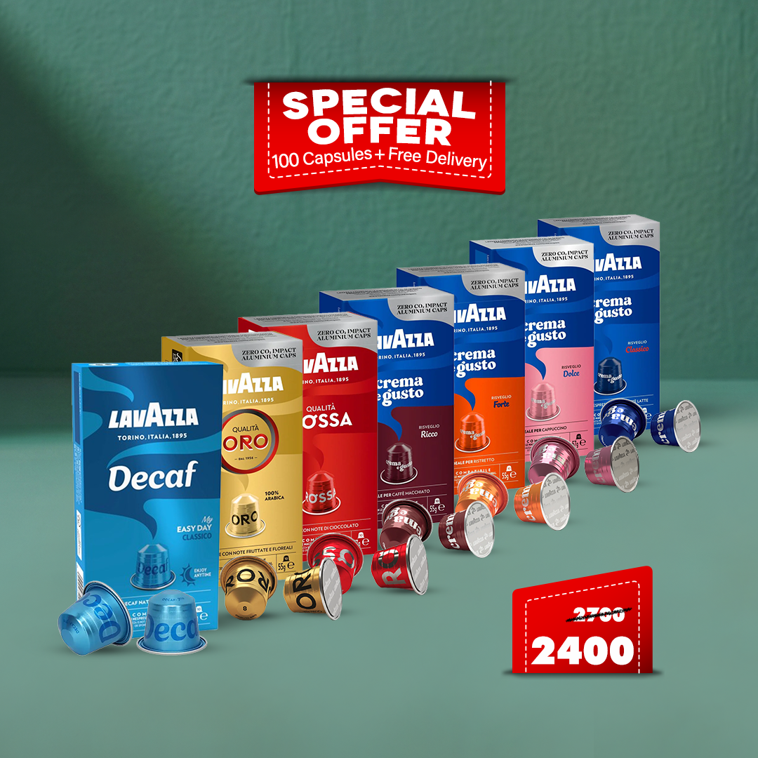 Lavazza Capsules Offer - 10 Pack of 100 Capsules