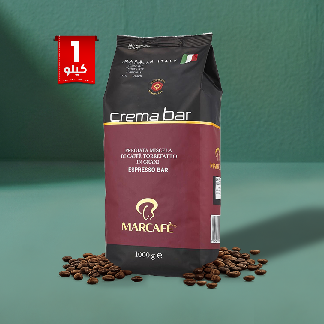 Mar Café CREMA BAR Whole Beans Coffee 1Kg