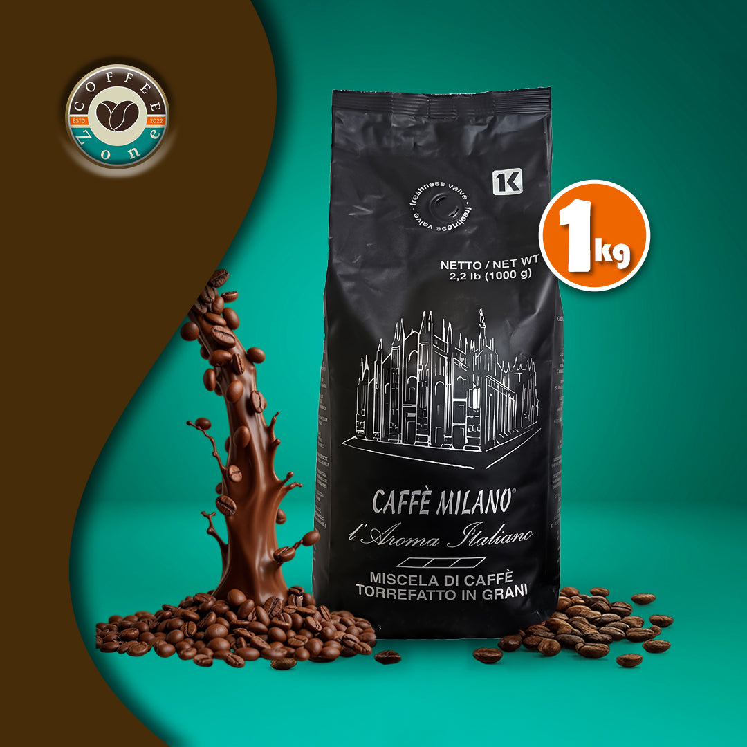 Caffe Milano Coffee beans Miscela Black - 1Kg